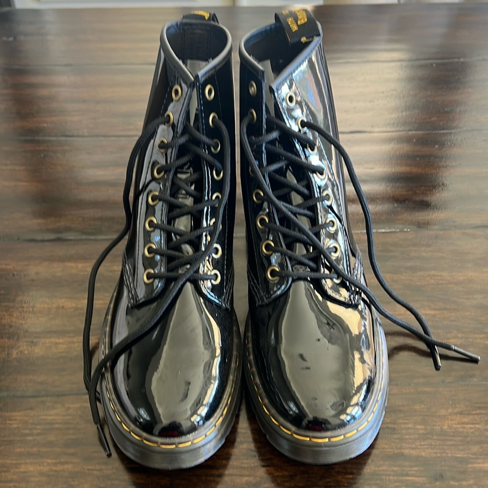 Dr Marten boots, worn once. Excellent condition.